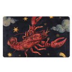 Watercolor Cancer Zodiac Sign Print Polyester Doormat