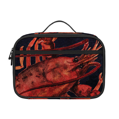 Watercolor Cancer Zodiac Sign Print Portable Lunch Bag
