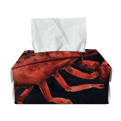 Watercolor Cancer Zodiac Sign Print Rectangle Tissue Box Cover