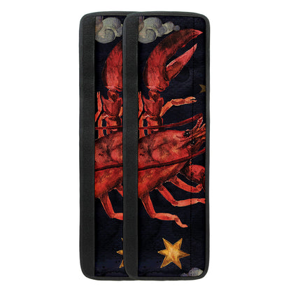 Watercolor Cancer Zodiac Sign Print Refrigerator Handle Covers