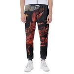 Watercolor Cancer Zodiac Sign Print Scuba Joggers