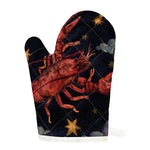 Watercolor Cancer Zodiac Sign Print Single Oven Mitt