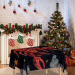 Watercolor Cancer Zodiac Sign Print Tablecloth