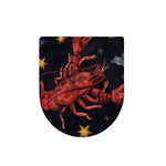 Watercolor Cancer Zodiac Sign Print Toilet Lid Cover