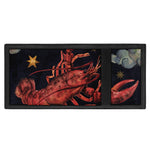 Watercolor Cancer Zodiac Sign Print Trifold Wallet