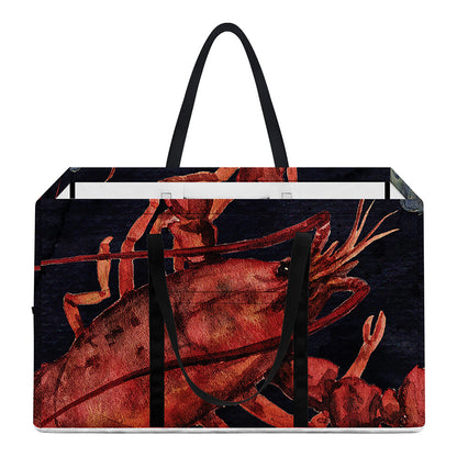 Watercolor Cancer Zodiac Sign Print Utility Tote Bag