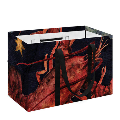 Watercolor Cancer Zodiac Sign Print Utility Tote Bag