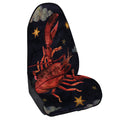 Watercolor Cancer Zodiac Sign Print Waterproof Car Seat Cover
