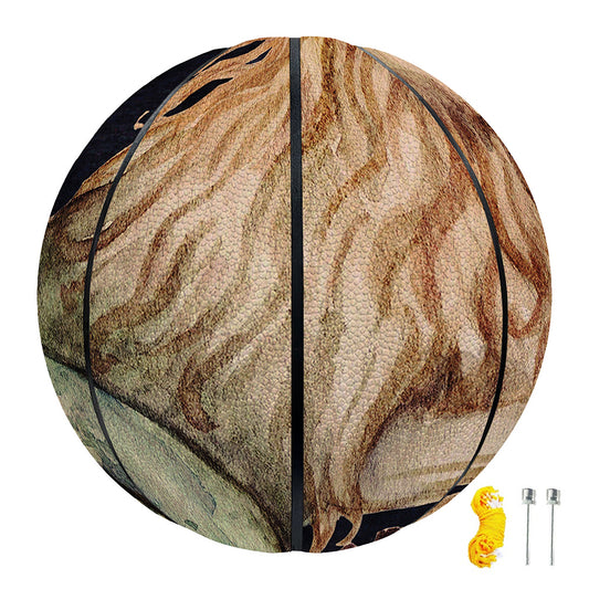 Watercolor Capricorn Zodiac Sign Print Basketball