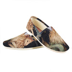 Watercolor Capricorn Zodiac Sign Print Casual Shoes