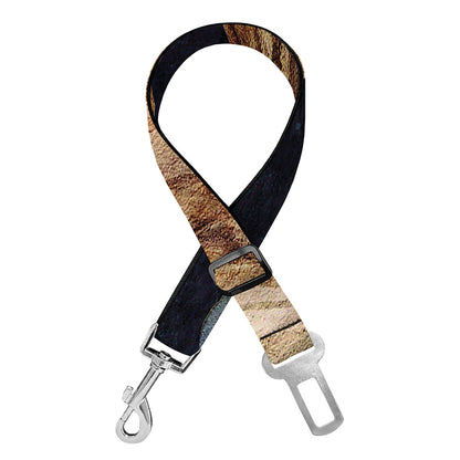 Watercolor Capricorn Zodiac Sign Print Dog Seat Belt