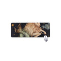 Watercolor Capricorn Zodiac Sign Print Extended Mouse Pad
