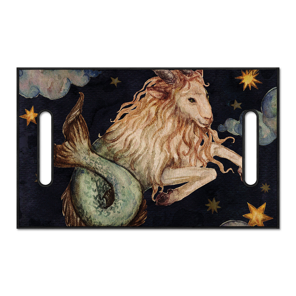 Watercolor Capricorn Zodiac Sign Print Golf Cart Seat Cover