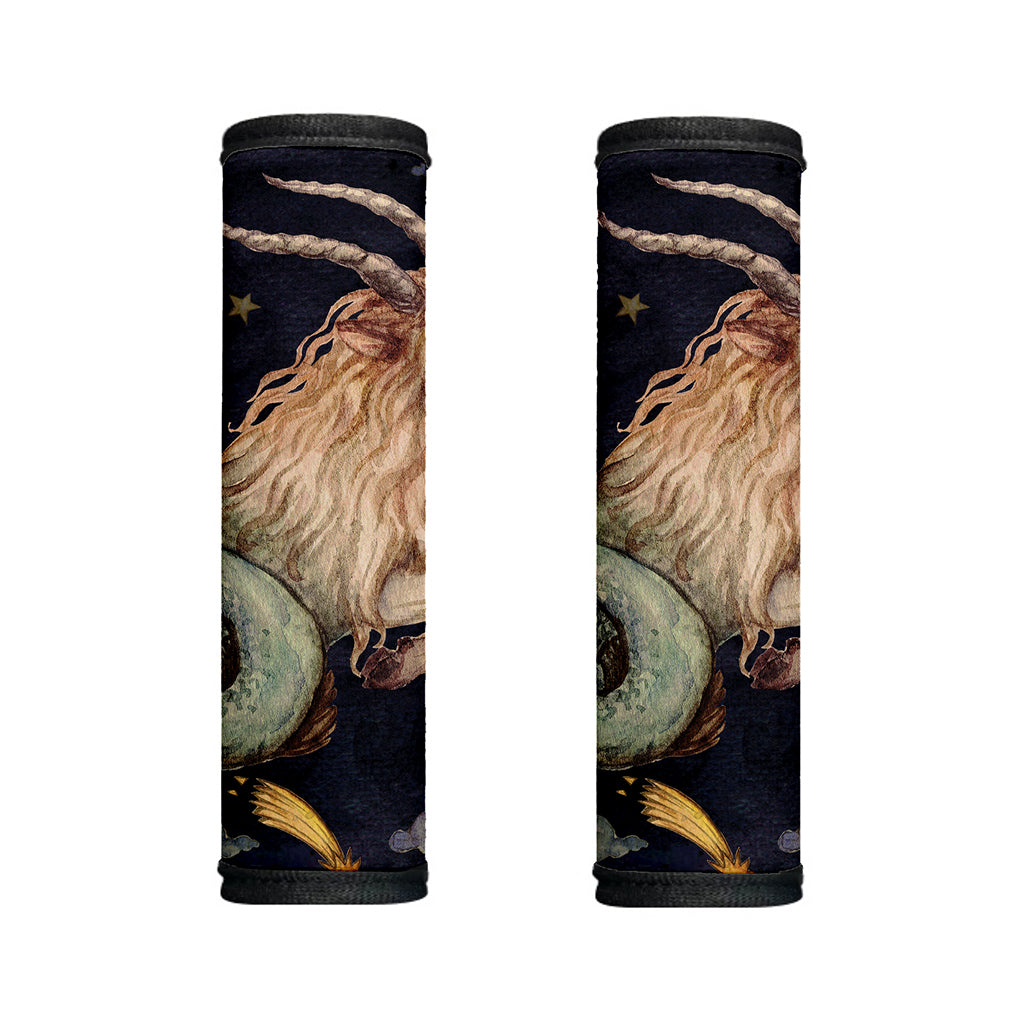 Watercolor Capricorn Zodiac Sign Print Handle Covers