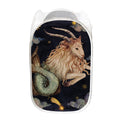 Watercolor Capricorn Zodiac Sign Print Mesh Laundry Hamper
