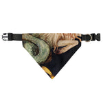 Watercolor Capricorn Zodiac Sign Print Over The Collar Dog Bandana