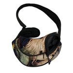 Watercolor Capricorn Zodiac Sign Print Pet Sling Carrier