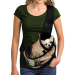 Watercolor Capricorn Zodiac Sign Print Pet Sling Carrier