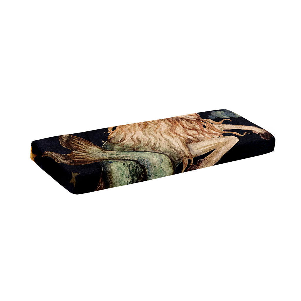 Watercolor Capricorn Zodiac Sign Print Piano Keyboard Cover