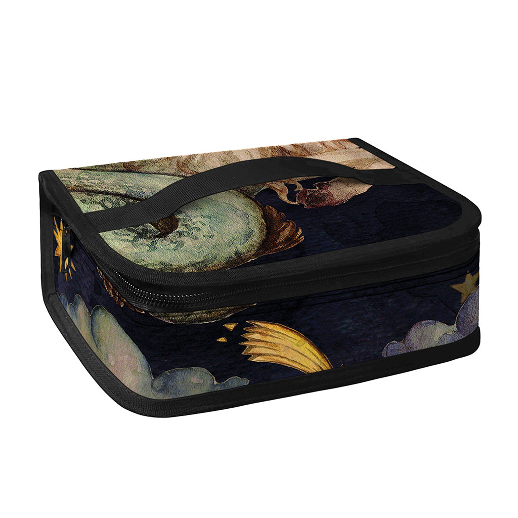 Watercolor Capricorn Zodiac Sign Print Small Lunch Bag