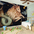 Watercolor Capricorn Zodiac Sign Print Wall Sticker
