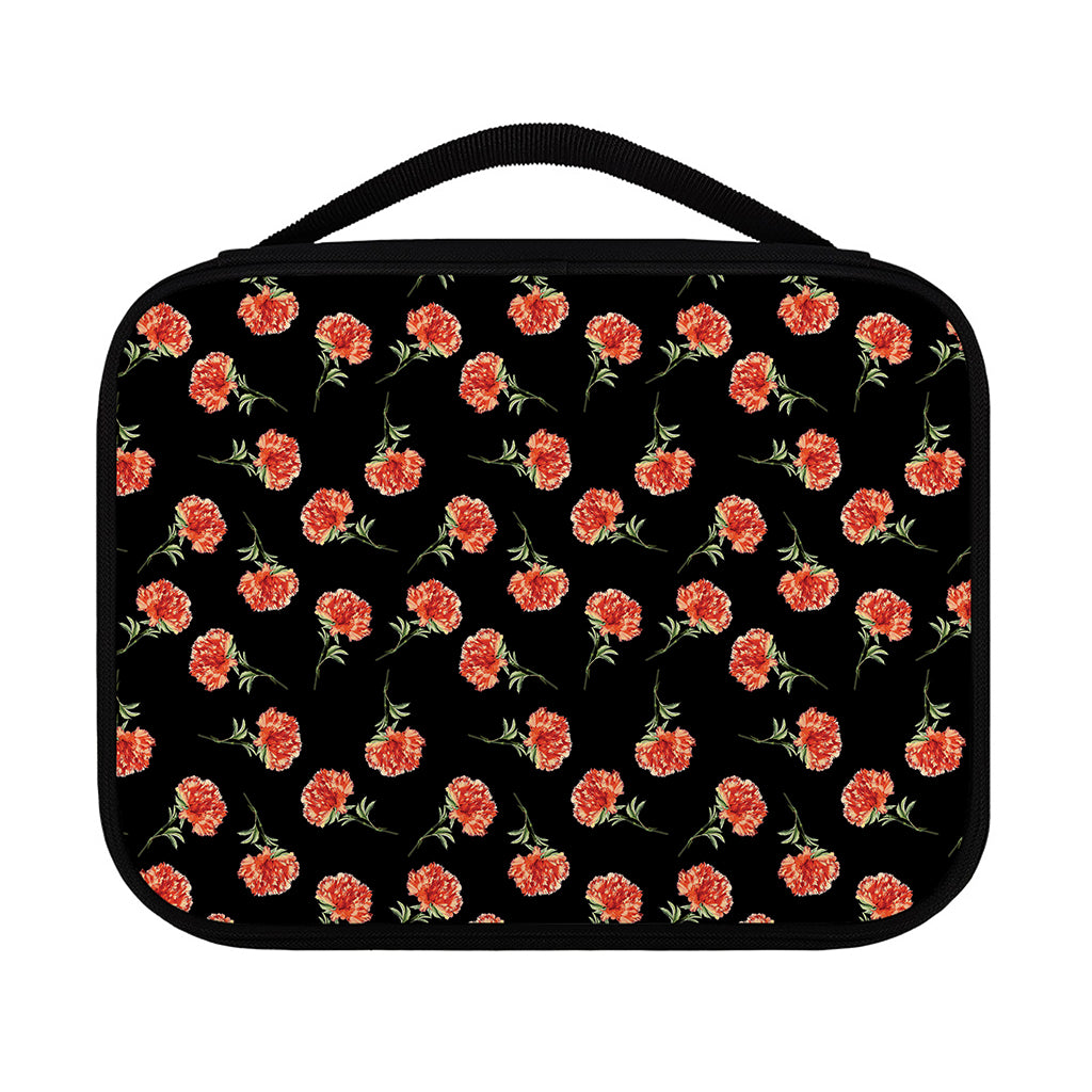 Watercolor Carnation Pattern Print Classic Bible Case