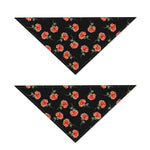Watercolor Carnation Pattern Print Dog Bandana