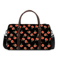 Watercolor Carnation Pattern Print Duffel Bag