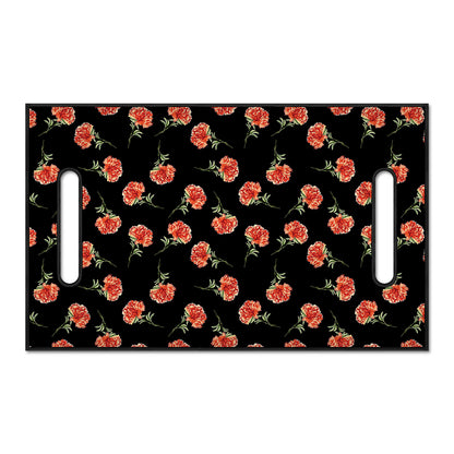 Watercolor Carnation Pattern Print Golf Cart Seat Cover