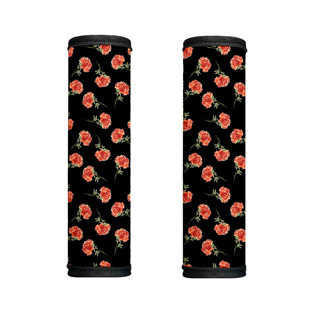 Watercolor Carnation Pattern Print Handle Covers