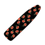 Watercolor Carnation Pattern Print Ironing Board Cover