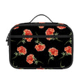 Watercolor Carnation Pattern Print Portable Lunch Bag