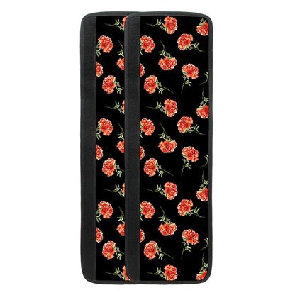Watercolor Carnation Pattern Print Refrigerator Handle Covers