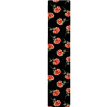 Watercolor Carnation Pattern Print Table Runner