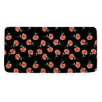 Watercolor Carnation Pattern Print Towel