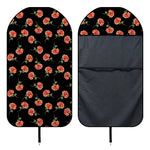 Watercolor Carnation Pattern Print Waterproof Car Seat Cover