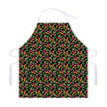 Watercolor Carrot And Radish Print Adjustable Apron