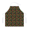 Watercolor Carrot And Radish Print Adjustable Apron