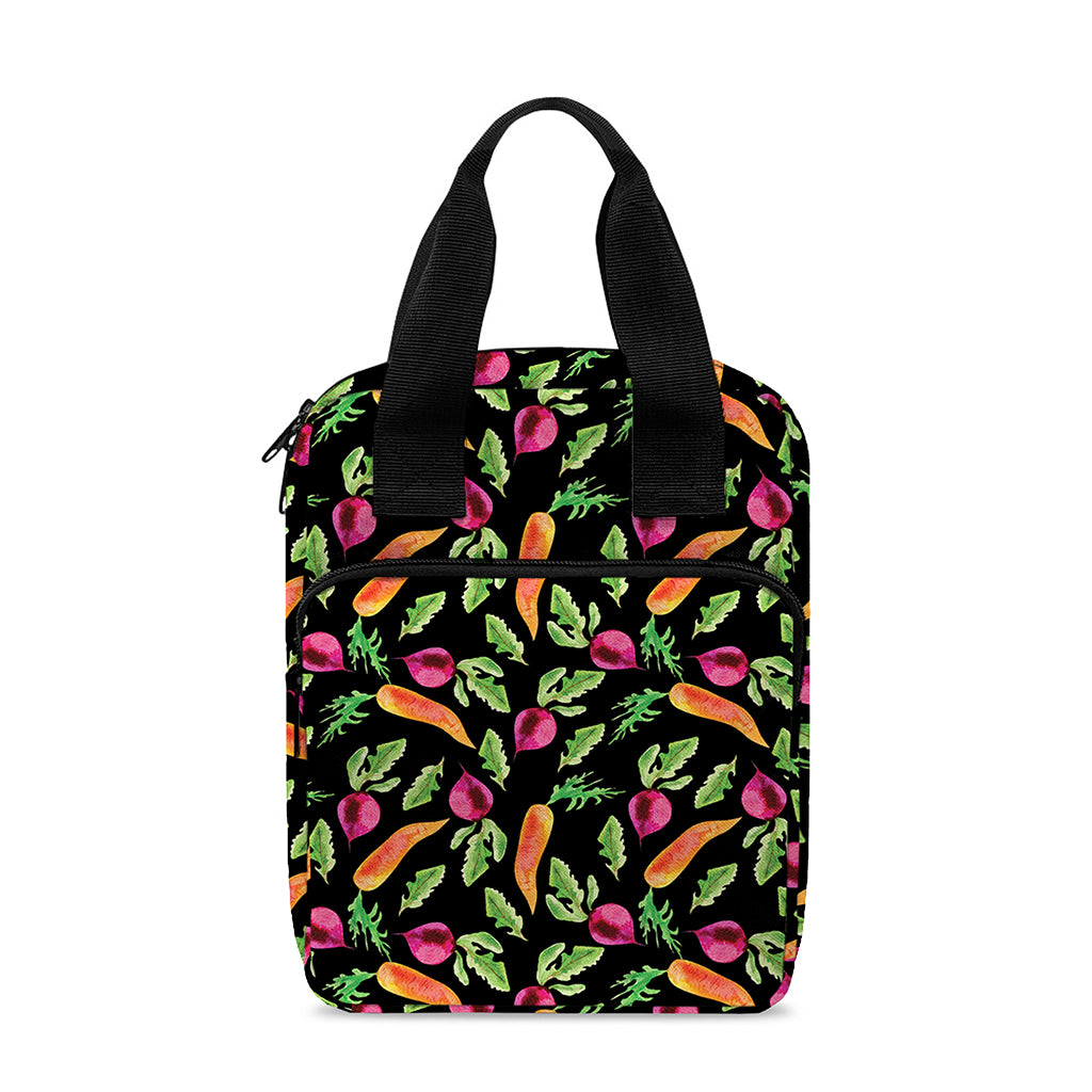 Watercolor Carrot And Radish Print Bible Tote Bag