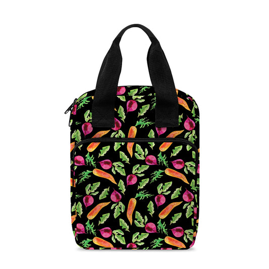 Watercolor Carrot And Radish Print Bible Tote Bag