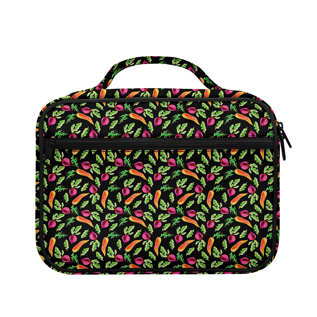 Watercolor Carrot And Radish Print Briefcase Bible Bag