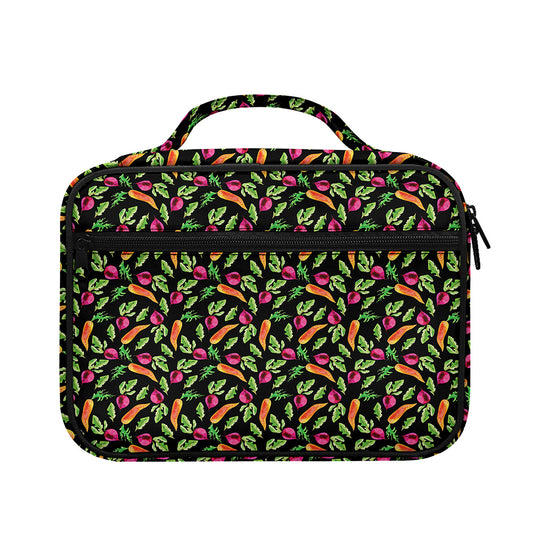 Watercolor Carrot And Radish Print Briefcase Bible Bag