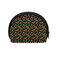 Watercolor Carrot And Radish Print Coin Purse