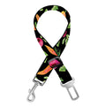 Watercolor Carrot And Radish Print Dog Seat Belt