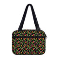Watercolor Carrot And Radish Print Double Strap Bible Bag