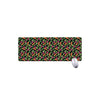 Watercolor Carrot And Radish Print Extended Mouse Pad