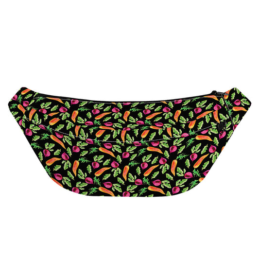 Watercolor Carrot And Radish Print Fanny Pack