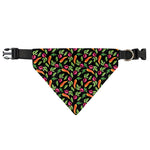 Watercolor Carrot And Radish Print Over The Collar Dog Bandana