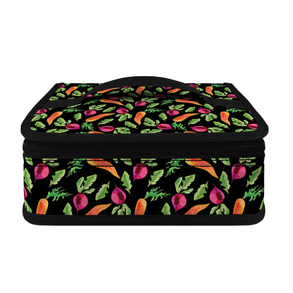 Watercolor Carrot And Radish Print Small Lunch Bag