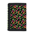 Watercolor Carrot And Radish Print Trifold Wallet